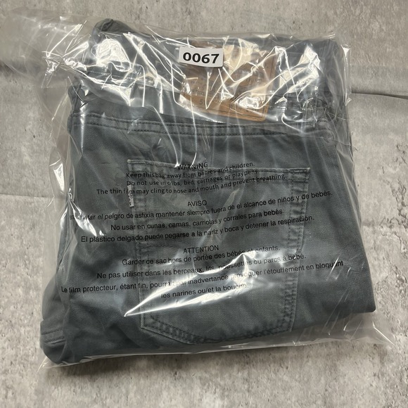 Vtg Levis Jeans Mens 34x30 Green 514 Straight Leg Stretch Denim 5-Pocket Zip Fly - Picture 9 of 9